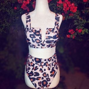 High waisted bathingsuit